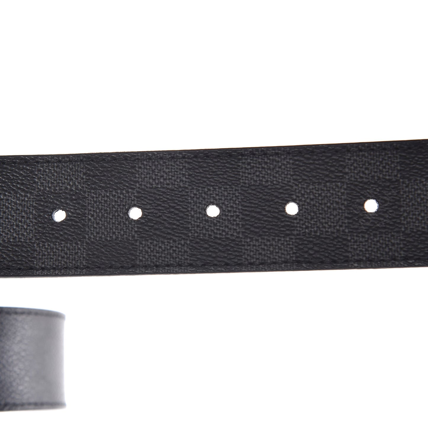 Damier Graphite LV Initiales Belt 85 34