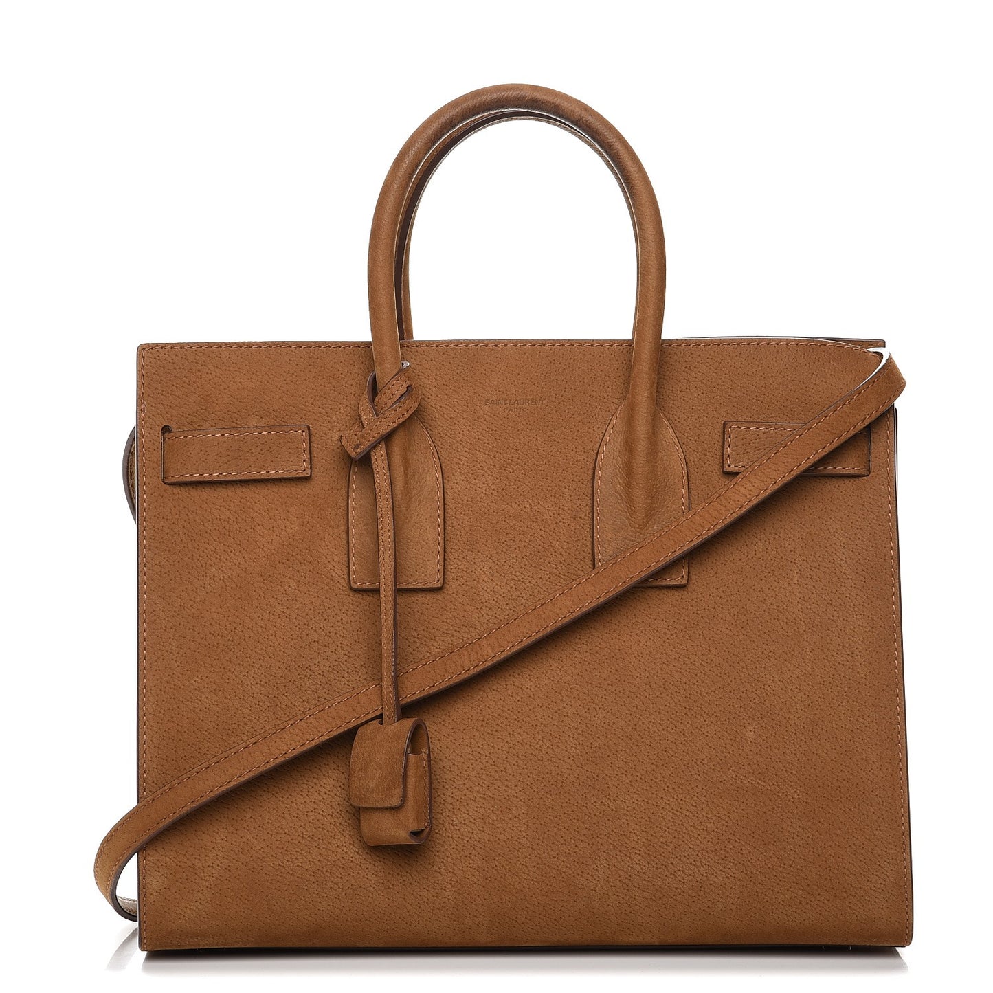 Nubuck Small Sac de Jour Tan