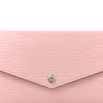 Louis Vuitton Epi Sarah Wallet NM Rose Ballerine 9 of 9