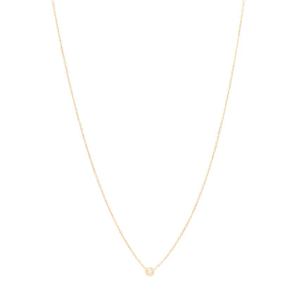 Cartier 18K Yellow Gold Diamond XS D'Amour Pendant Necklace 1 of 4