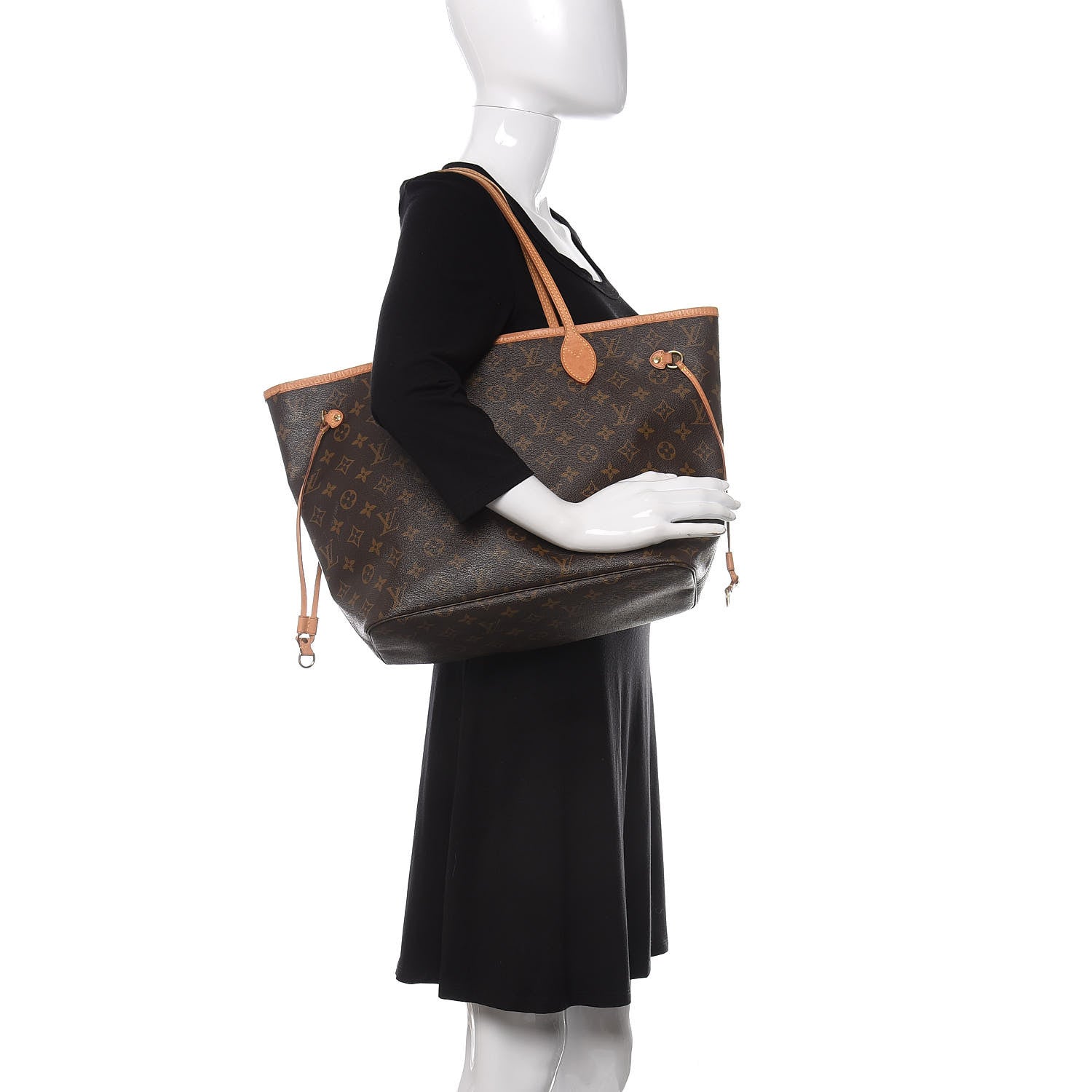 Louis Vuitton Monogram Neverfull MM 2 of 13