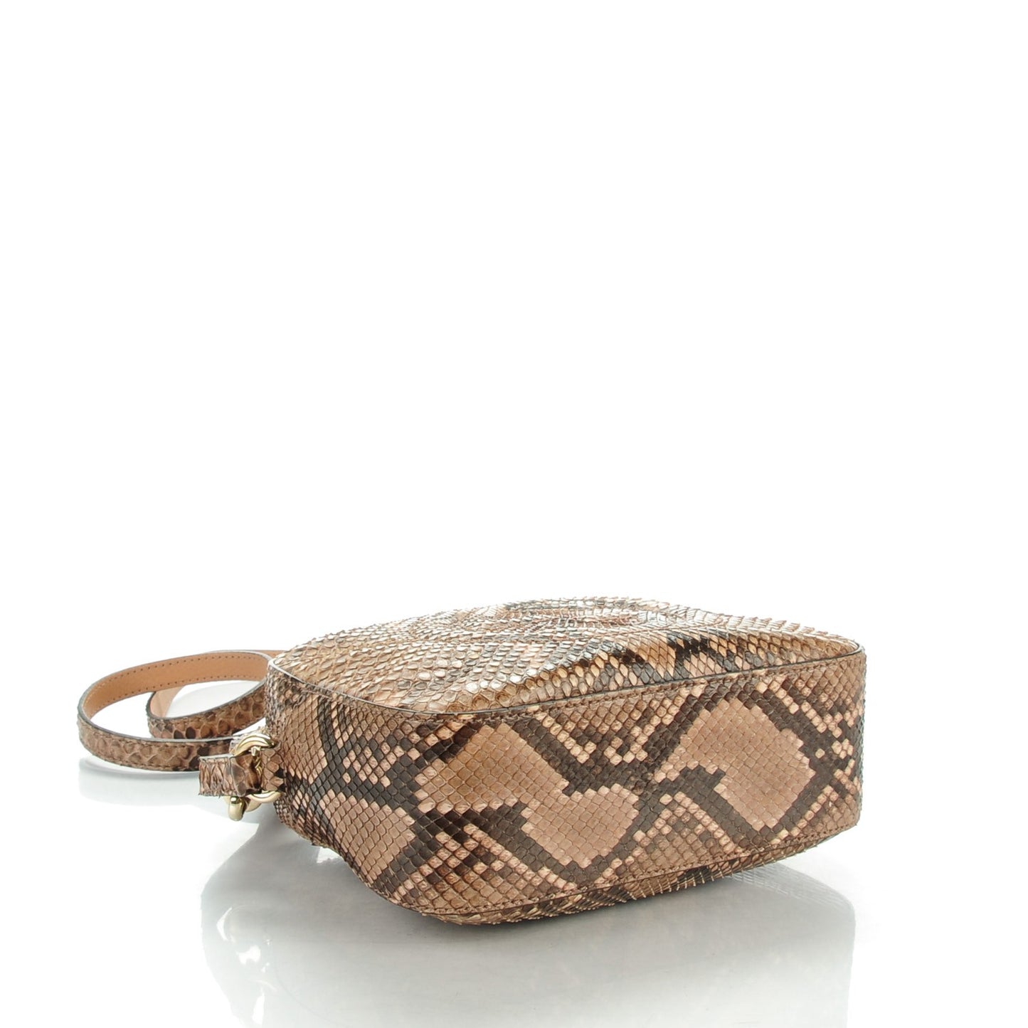 Python Small Soho Disco Bag Beige