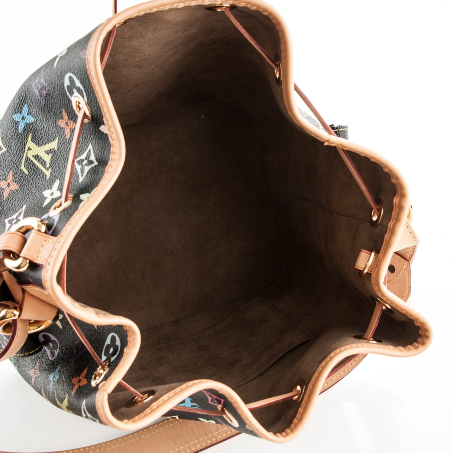 Louis Vuitton Monogram Multicolor Petit Noe Black 7 of 7
