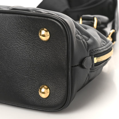 Louis Vuitton Calfskin Bubblegram Alma BB Black 8 of 9