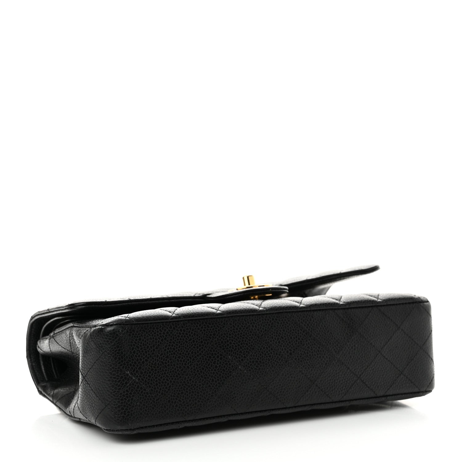 Chanel Caviar Quilted Medium Double Flap Black 4 of 13