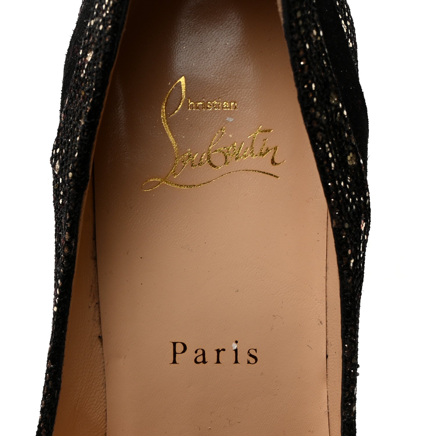 Christian Louboutin Glitter Palace SP Oxyde Eklectica 85 Pumps 37.5 Multi 6 of 7