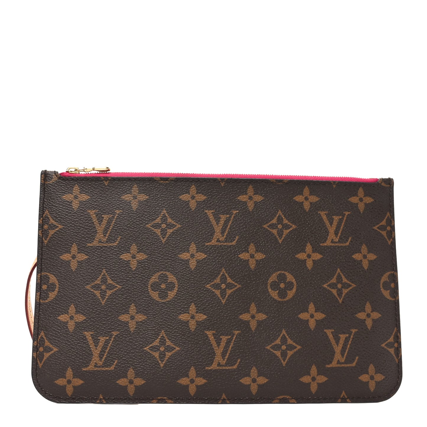 Monogram Neverfull MM GM Pochette Fuchsia