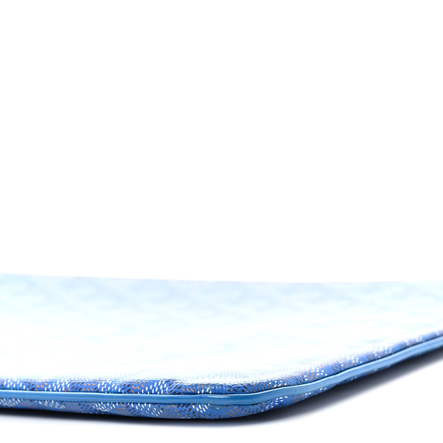 Goyard Goyardine Senat Pochette MM Sky Blue 9 of 9