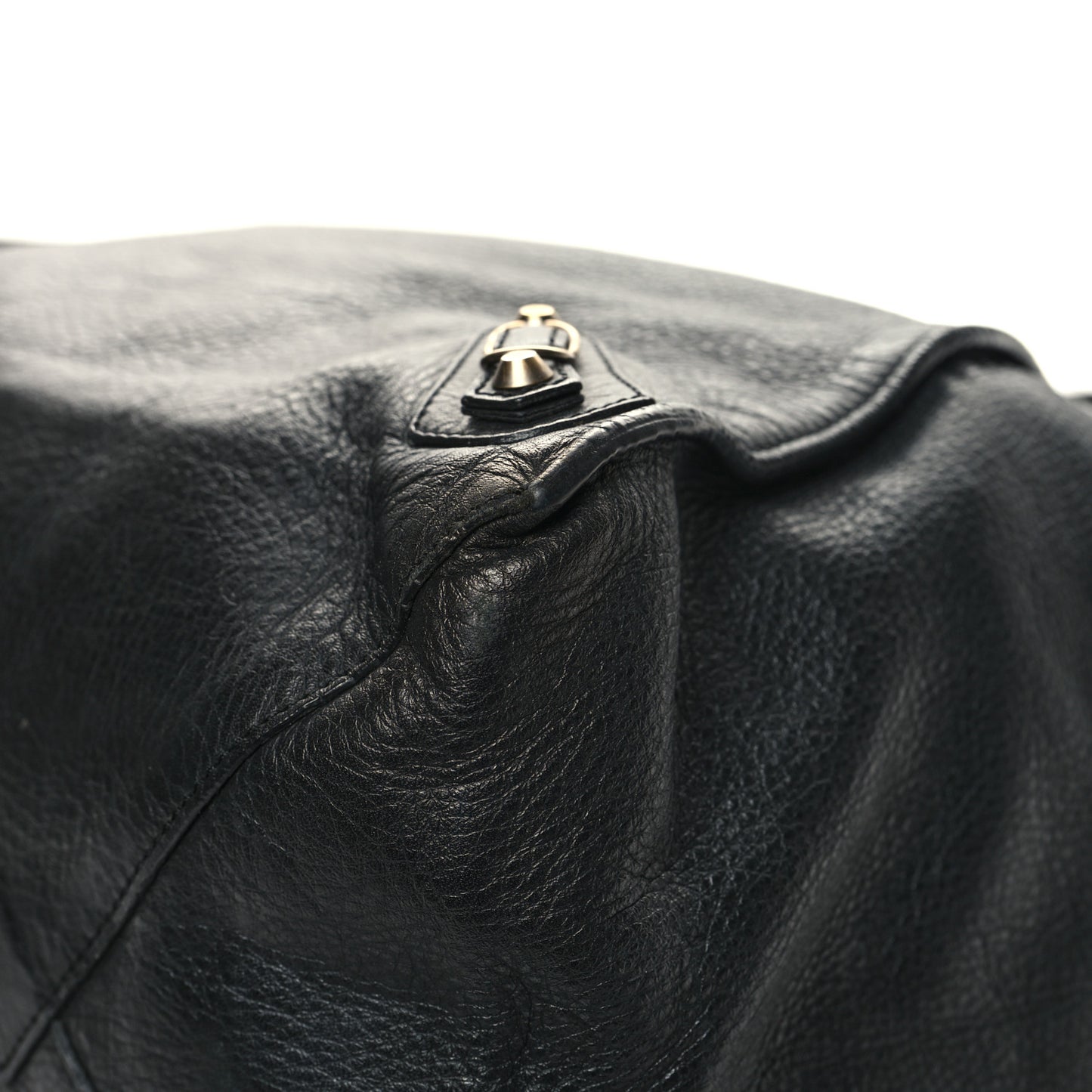 Veau Papier Basket Tote Black