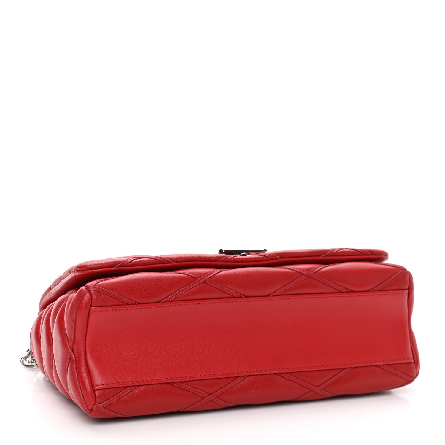 Louis Vuitton Lambskin Malletage GO-14 MM Rouge 4 of 9