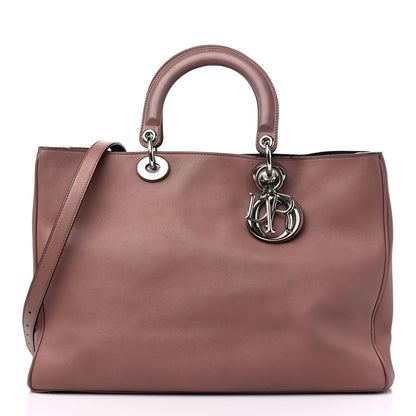 Christian Dior Smooth Calfskin Large Diorissimo Tote Petale 3 of 19