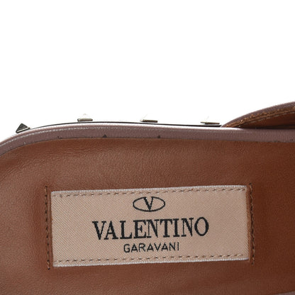 Valentino Garavani Nappa Soul Rockstud High Heel Mules 39 Lipstick 6 of 9
