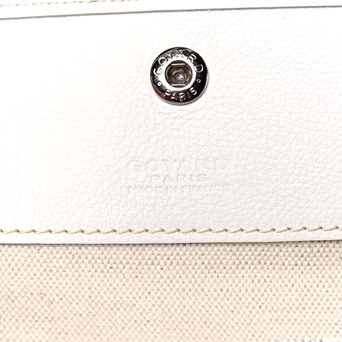 Goyardine Saint Louis GM White
