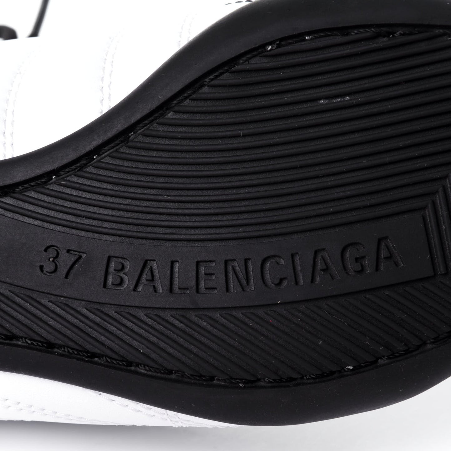 Polyurethane Womens Zen Sneakers 37 White Black