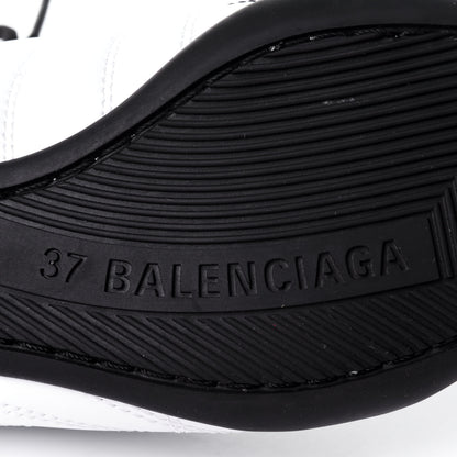 Balenciaga Polyurethane Womens Zen Sneakers 37 White Black 10 of 11