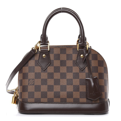 Louis Vuitton Damier Ebene Alma BB 1 of 12