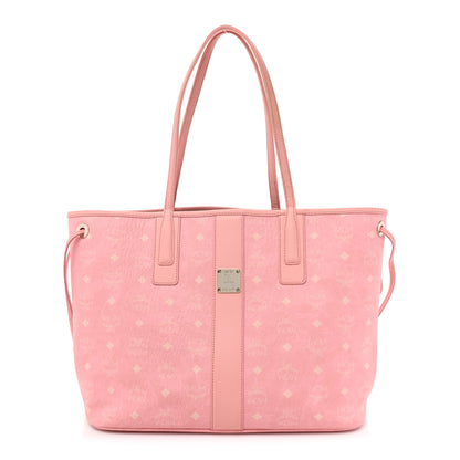 MCM Visetos Medium Liz Reversible Shopper Tote Pink 1 of 29