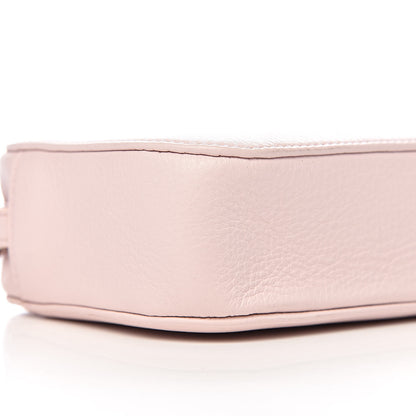 Balenciaga Smooth Calfskin Logo XS Everyday Camera Bag Light Rose Black 7 of 9