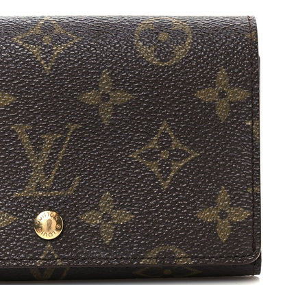 Louis Vuitton Monogram Porte-Monnaie Tresor Wallet 9 of 9