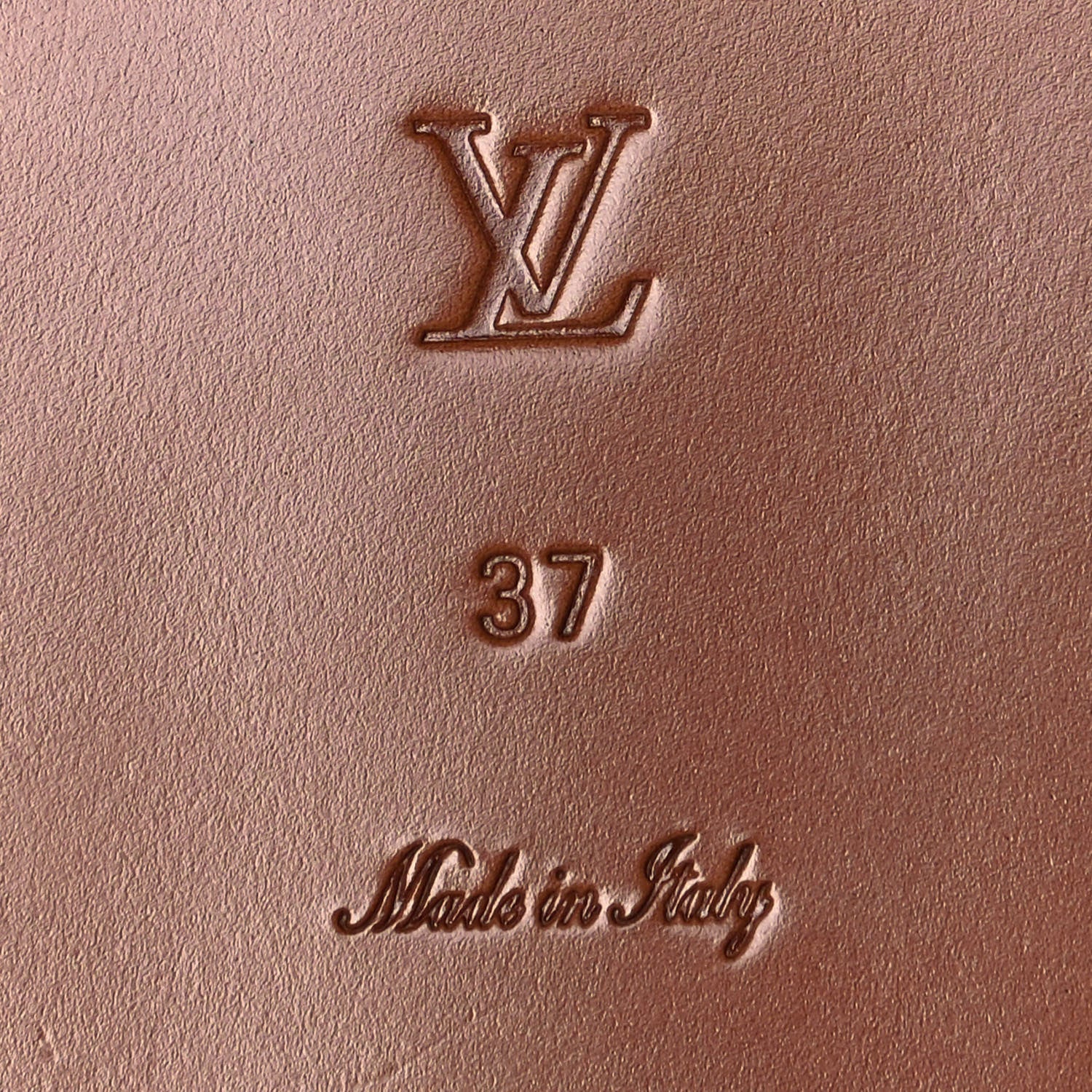 Louis Vuitton Monogram Escale Lock It Flat Mule 37 Rouge 6 of 7