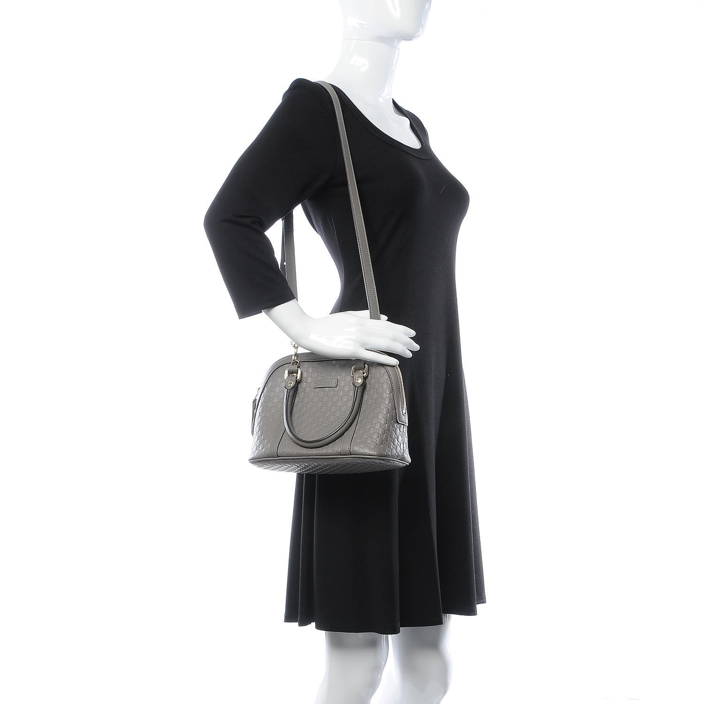 Microguccissima Mini Dome Bag Loess