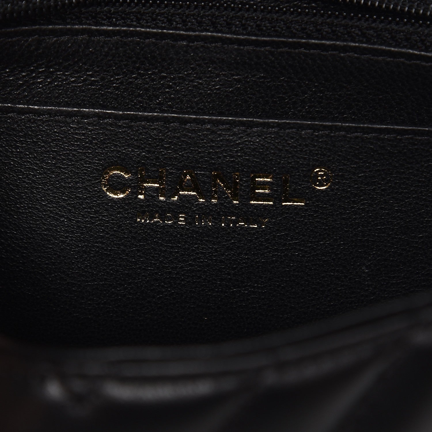 Chanel Lambskin Chevron Quilted Mini Rectangular Flap Black 6 of 8
