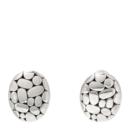 John Hardy Sterling Silver Kali Oval Earrings 1 of 4