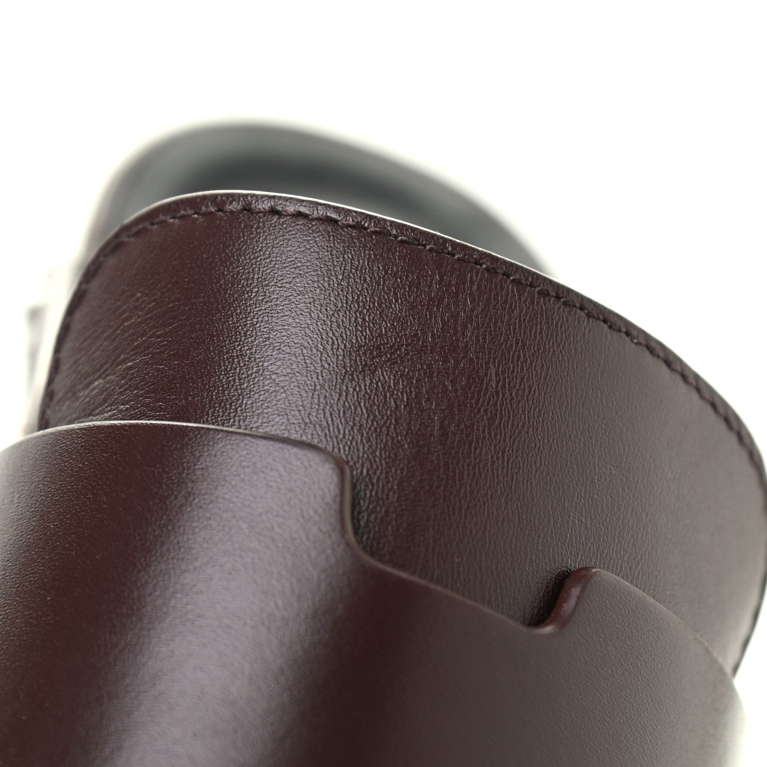 Hermes Calfskin Calya Mules 38 Cafe 8 of 8