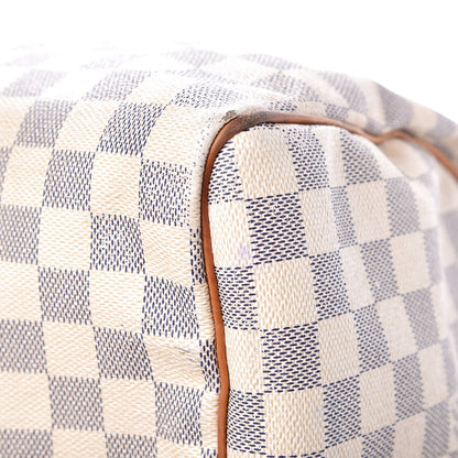 Louis Vuitton Damier Azur Speedy 35 15 of 21