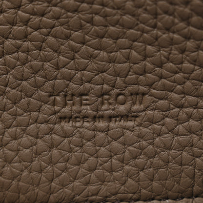 The Row Grained Calfskin Soft Margaux 10 Bag Smoked Taupe 6 of 9
