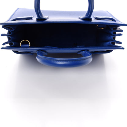 Saint Laurent Calfskin Nano Sac De Jour Royal Blue 7 of 11