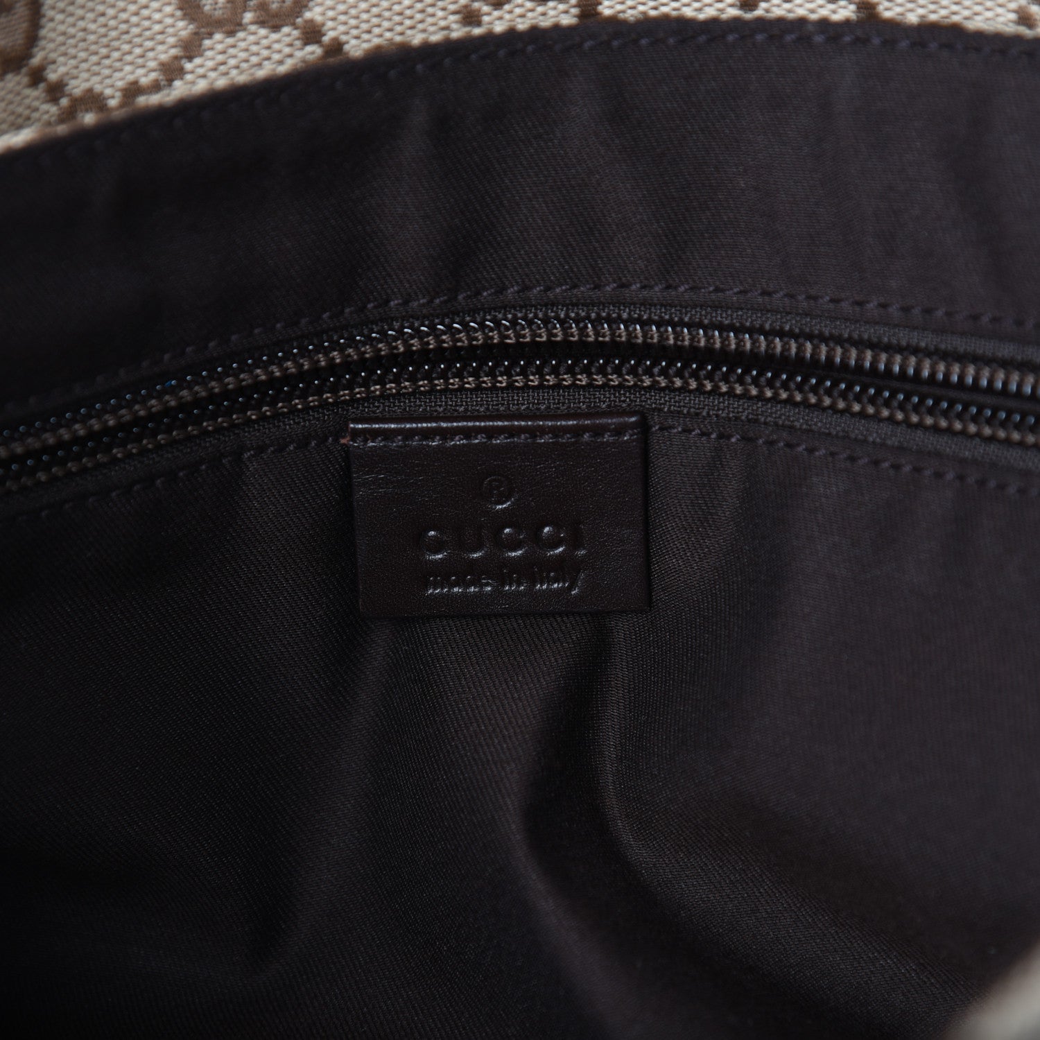 Gucci Monogram Waist Belt Bag Dark Brown 6 of 8