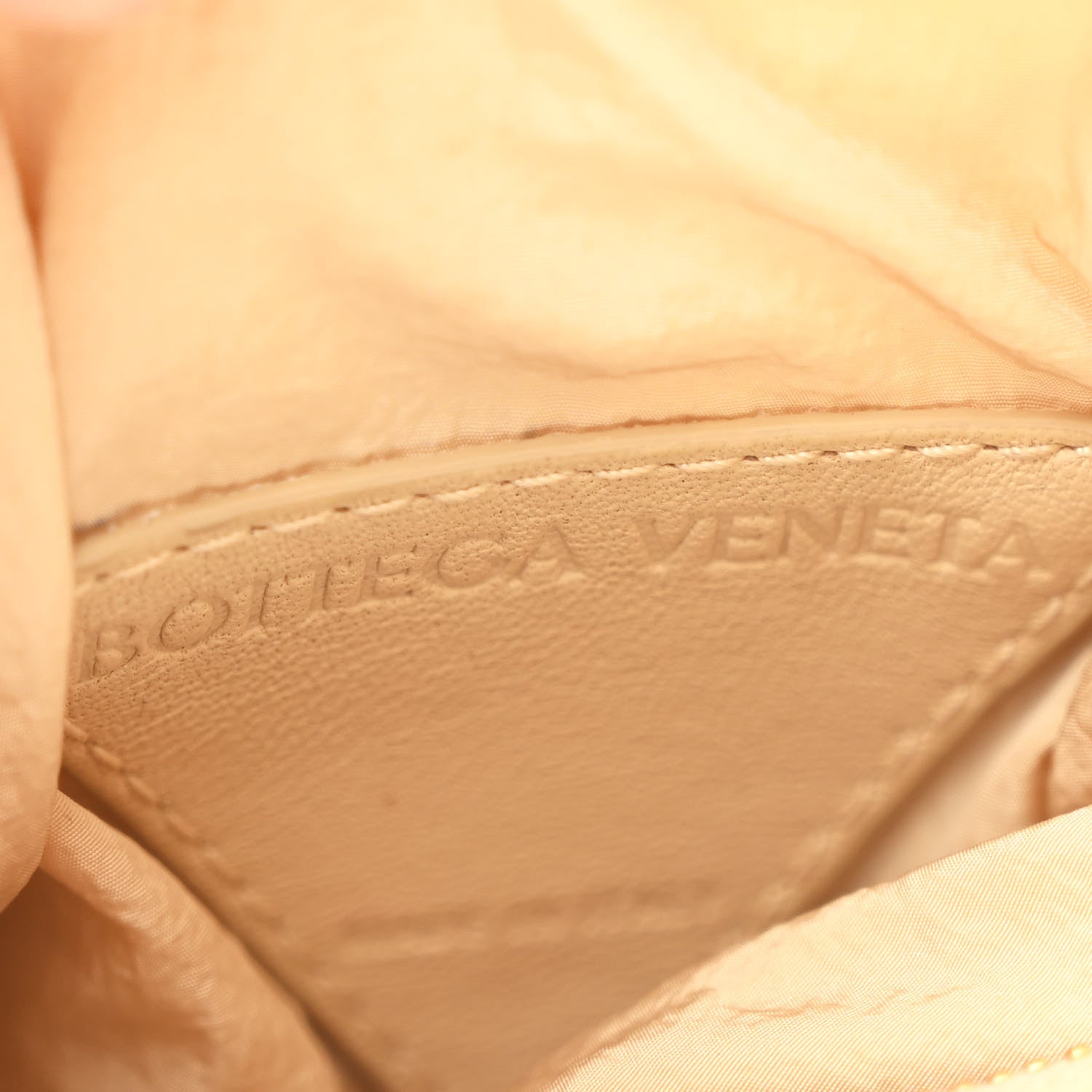 Bottega Veneta Nappa Mini Tubular Double Knot Porridge 6 of 12