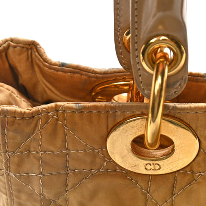 Christian Dior Nylon Cannage Medium Lady Dior Beige 12 of 18