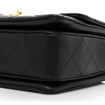 Chanel Caviar Quilted Coco First Flap Black 8 of 11