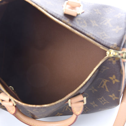 Louis Vuitton Monogram Speedy Bandouliere 30 6 of 10