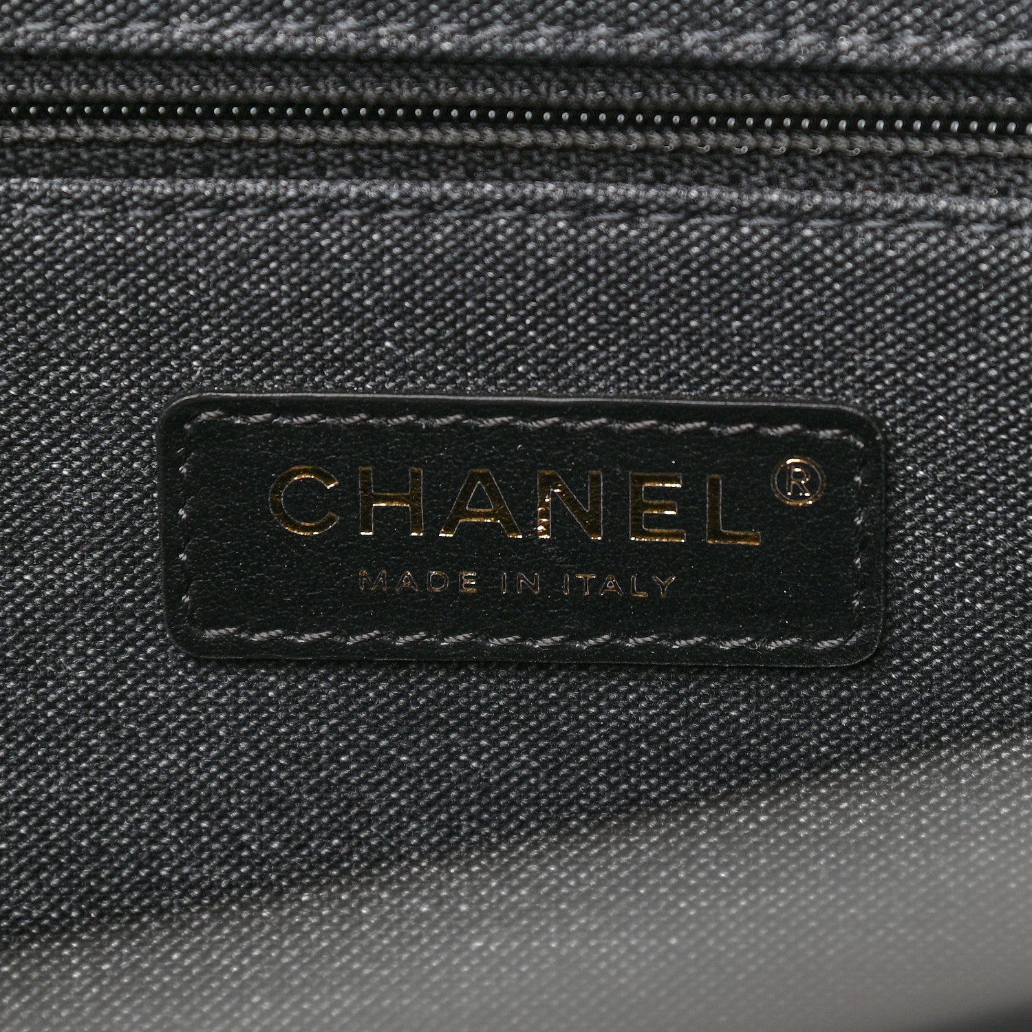 Chanel Calfskin Medium Deauville Tote Black 8 of 9