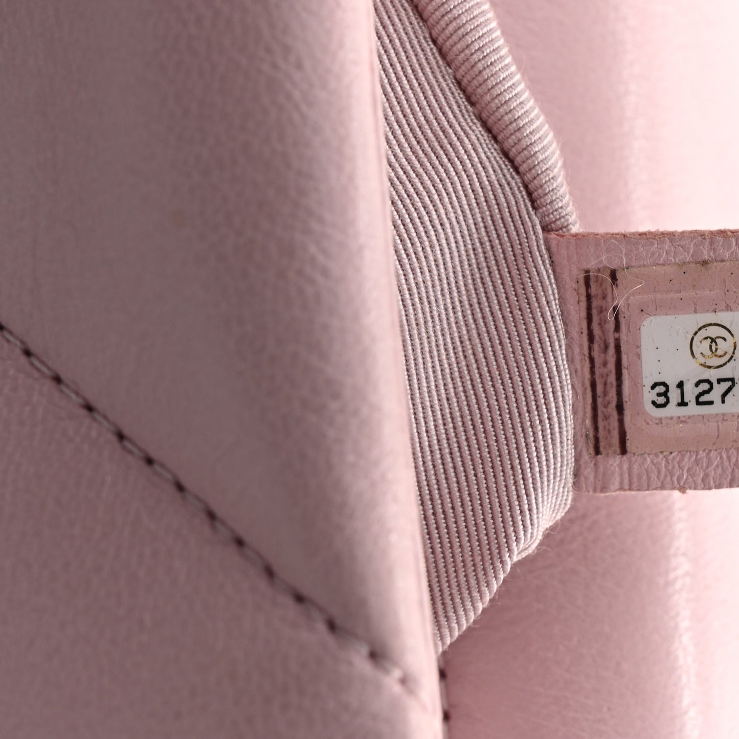 Lambskin Quilted Medium Chanel 19 Flap Light Pink