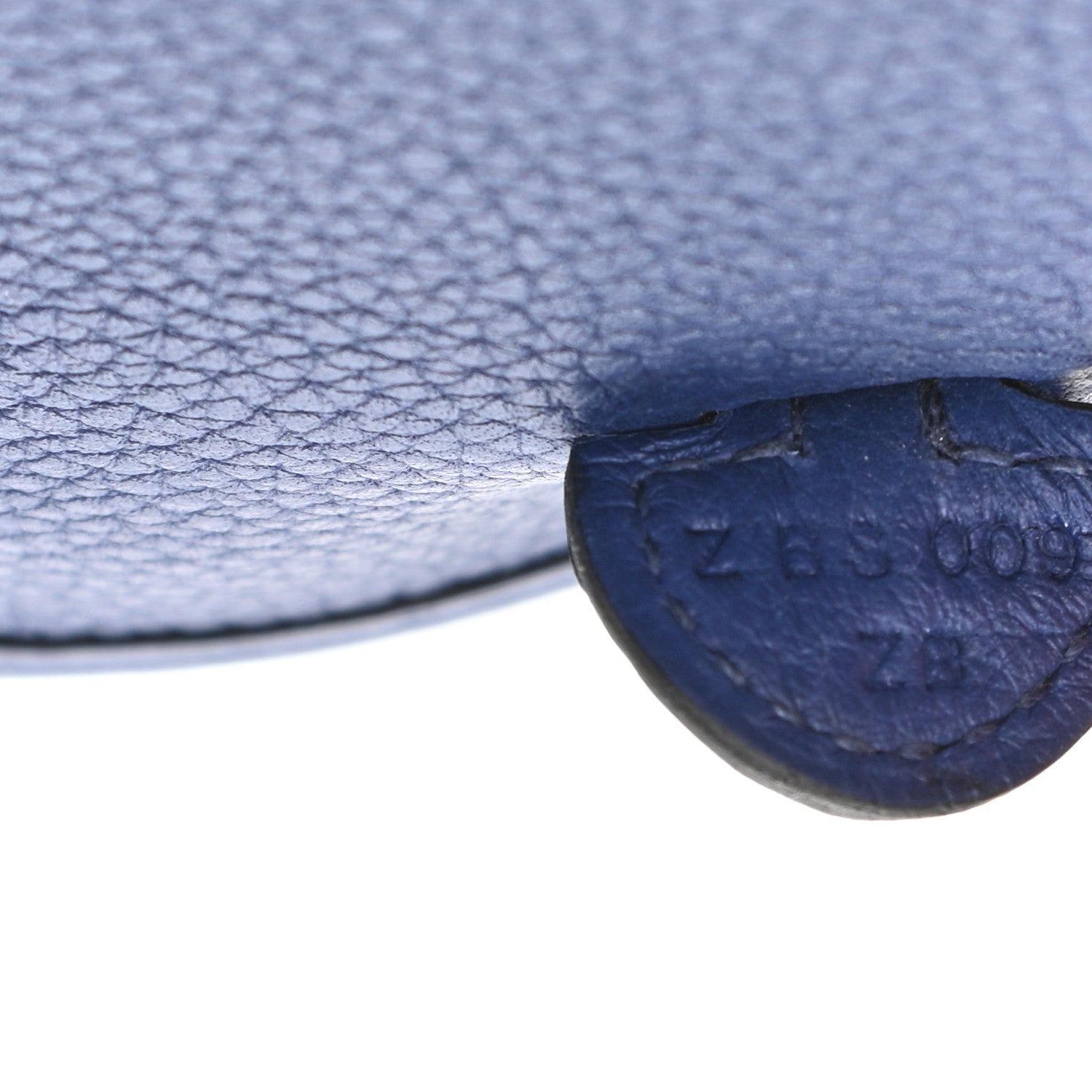 Hermes Taurillon Clemence Amazone Evelyne TPM Blue Saphir Blue Indigo 9 of 9