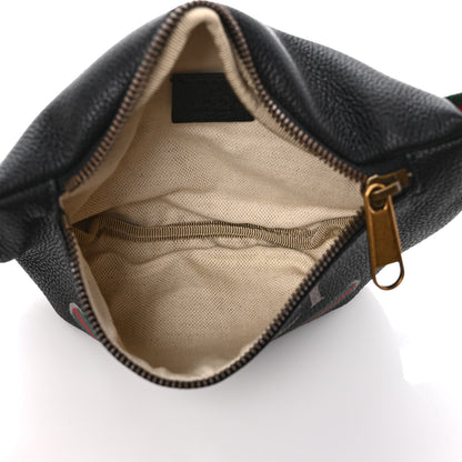 Gucci Grained Calfskin Small Logo Belt Bag Black 5 of 9