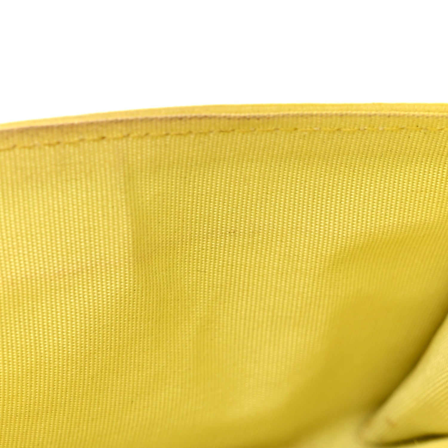 Chanel Lambskin Chevron Quilted Boy Flap Card Holder Yellow 10 of 10
