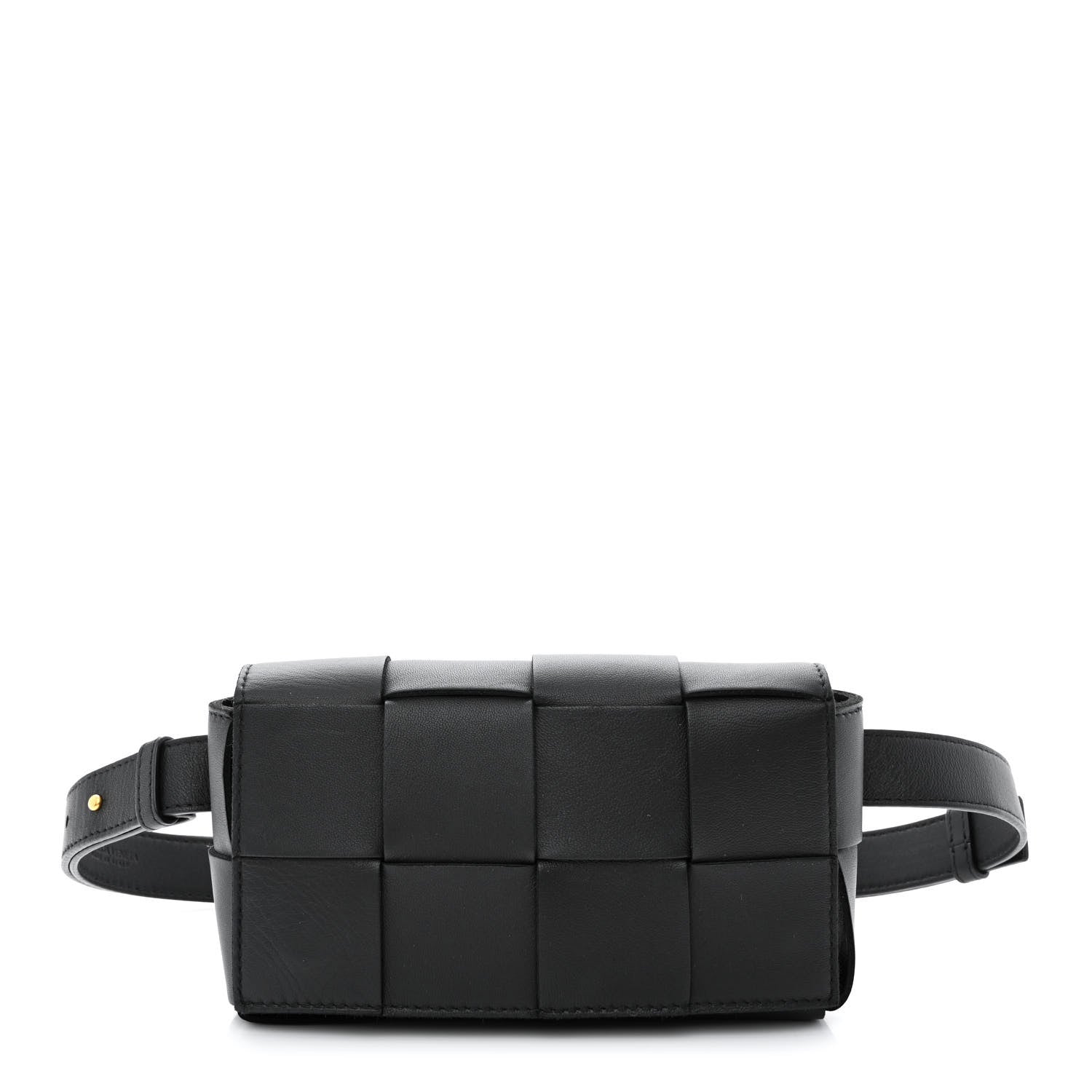 Bottega Veneta Nappa Maxi Intreccio The Belt Cassette Bag Black 1 of 11