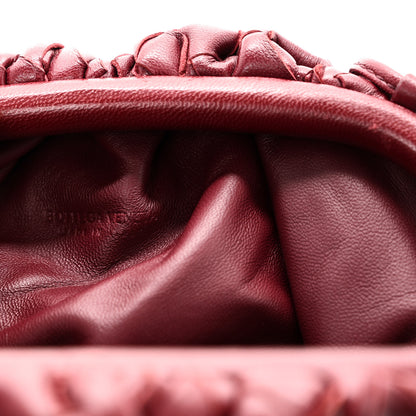 Bottega Veneta Nappa Intrecciato The Mini Pouch Bordeaux 6 of 9
