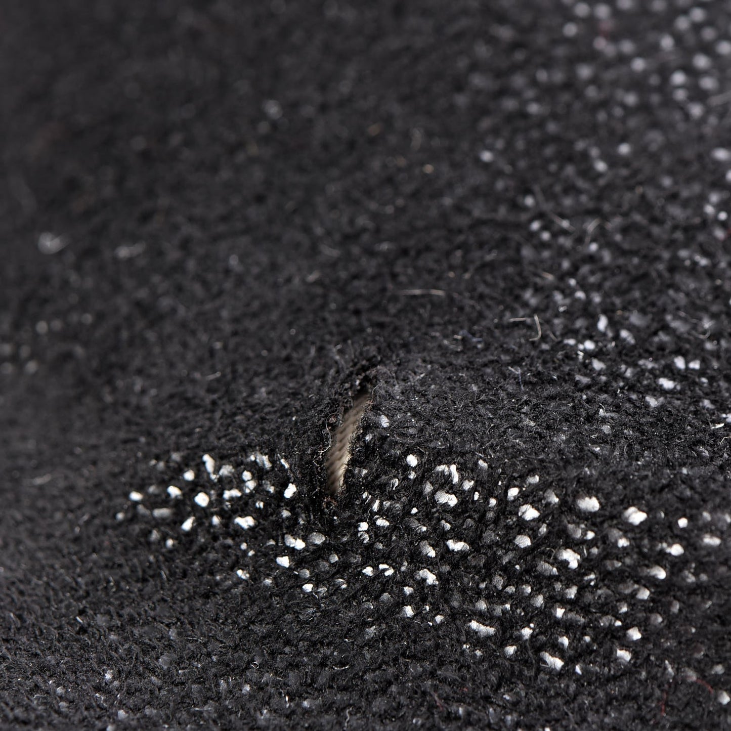Shaggy Deer Falabella Fold Over Tote Black