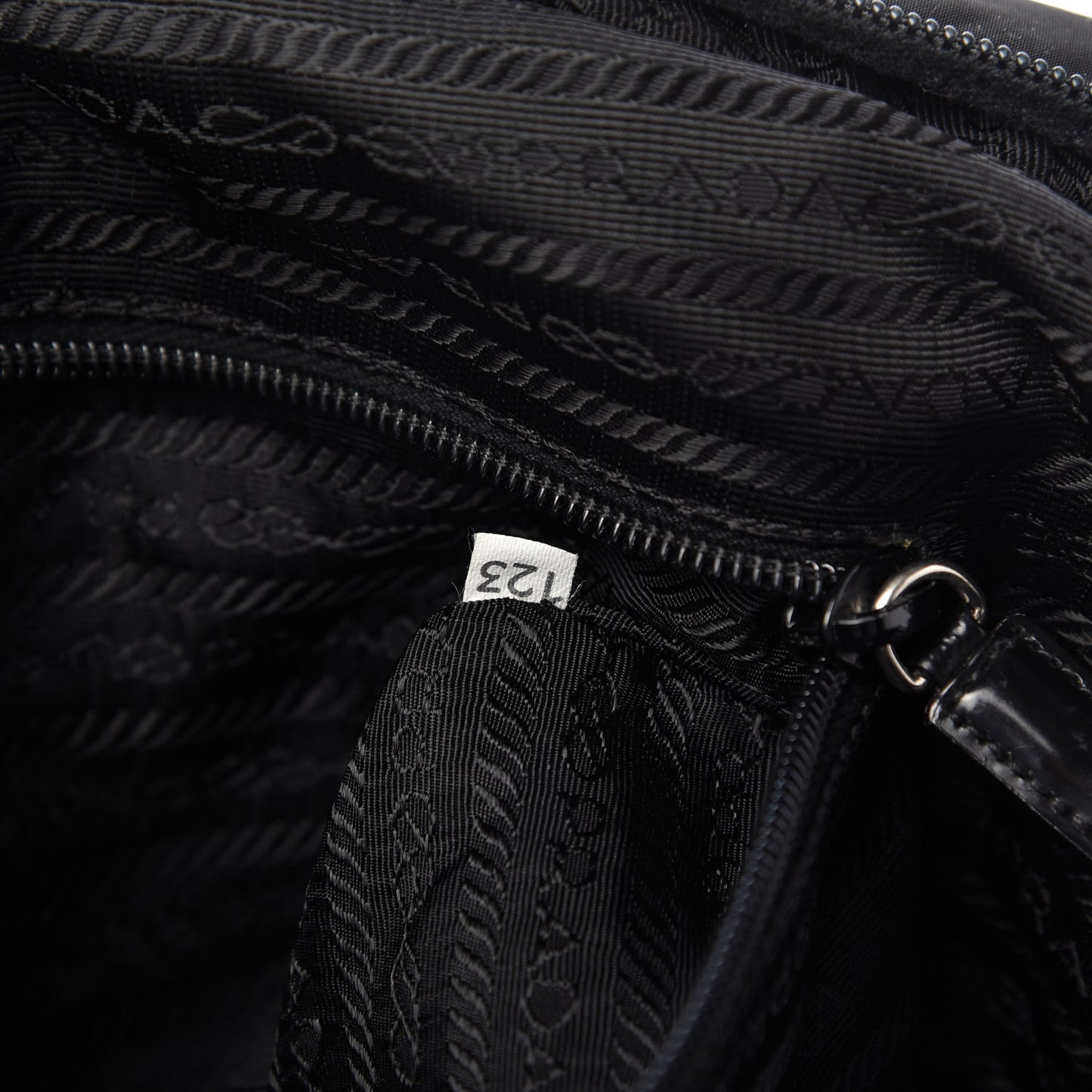 Tessuto Nylon Shoulder Bag Black