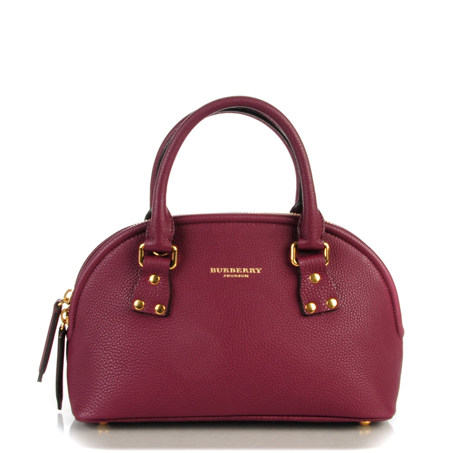 Grainy Calfskin Small Bloomsbury Elderberry