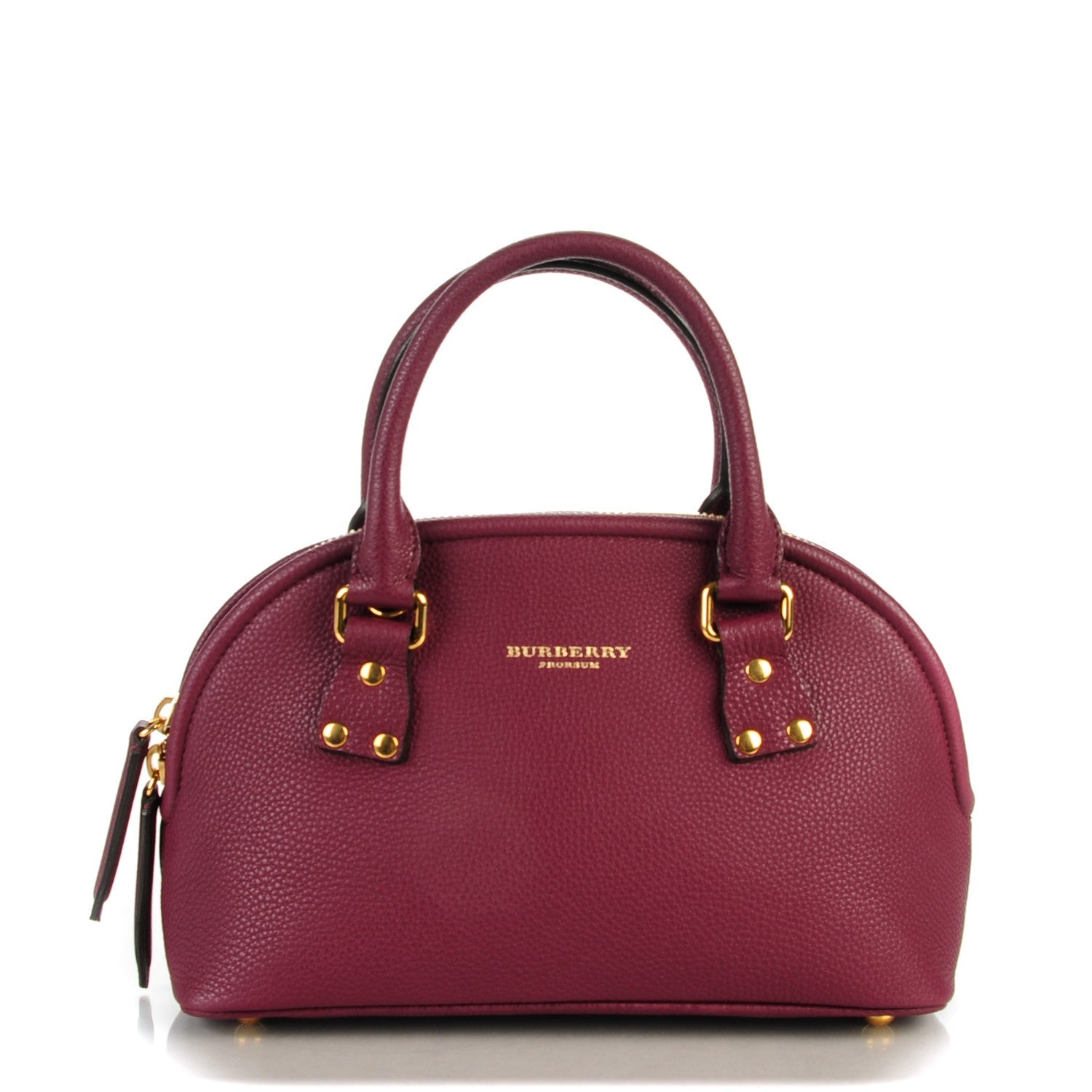 Burberry Grainy Calfskin Small Bloomsbury Elderberry 1 of 8