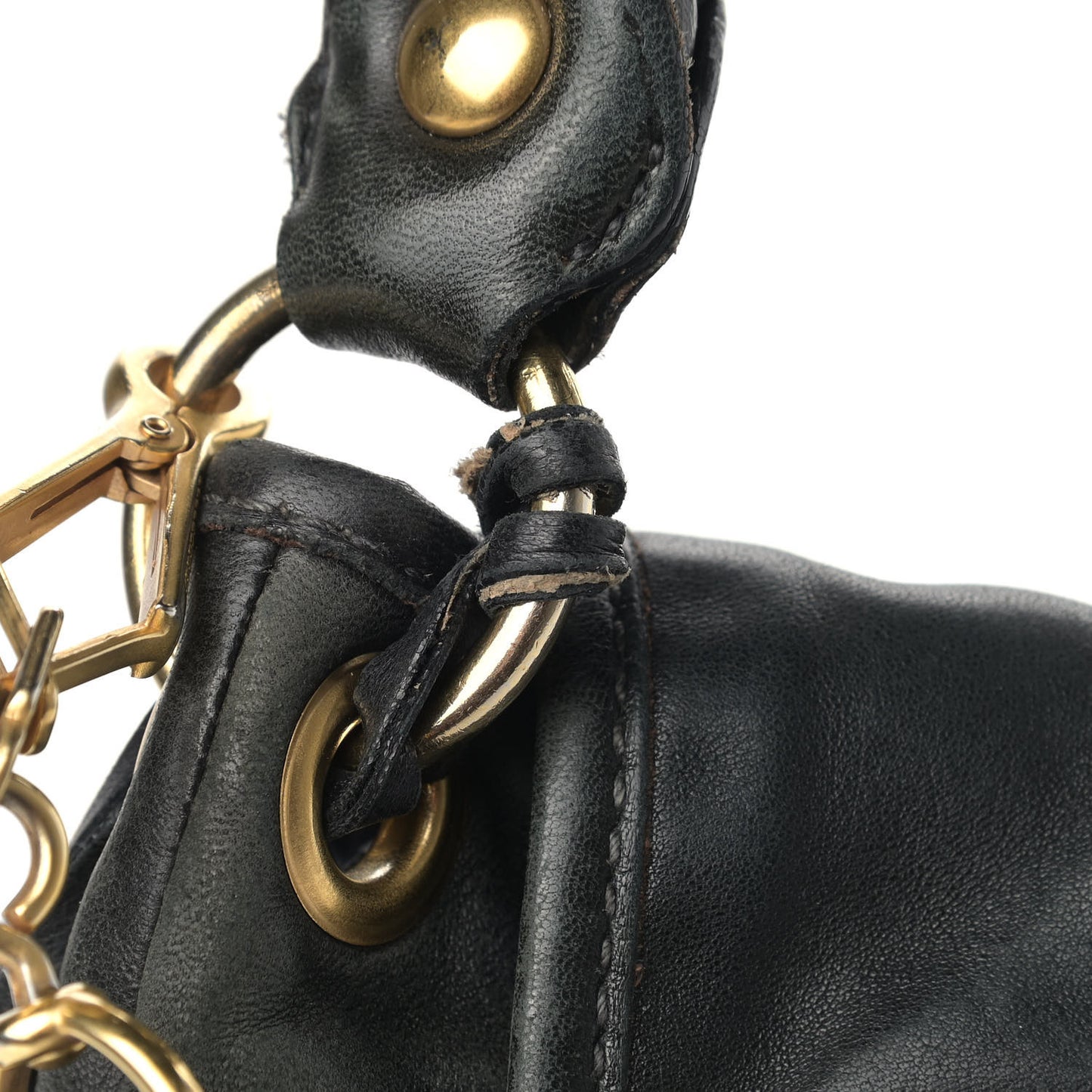 Nappa Matelasse Coffer Hobo Black
