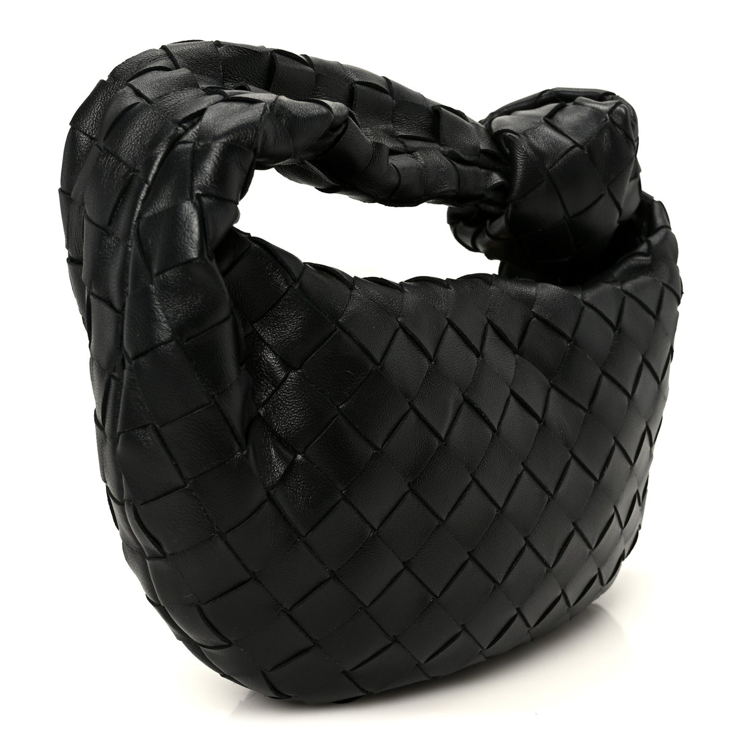 Nappa Intrecciato Mini Jodie Black