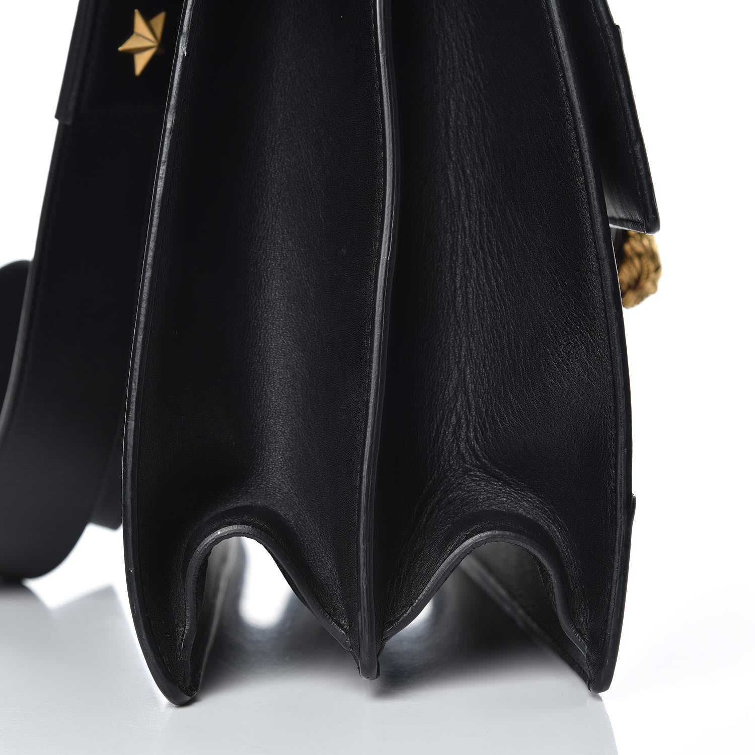 Gucci Calfskin Bamboo Web Large Dionysus Top Handle Bag Black Bright Evergreen Hibiscus Red 15 of 16
